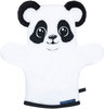 Waschfigur, Microfaser, Panda, weiss