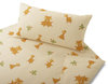 Edel-Biber-Kinderbettwäsche Giraffe 