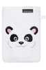 Abschmink Lläppchen PEPE PANDA, Waschhandschuh, Multifaser, weiß
