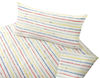 Bio Satin-Kinderbettwäsche Stripy