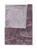 Essenza Furry Pale purple Plaid 150 x 200 cm