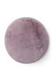 Essenza Mads Furry Pale purple Dekokissen 45 Round