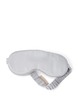 Cloud grey Schlafmaske Maulbeer Seide One Size
