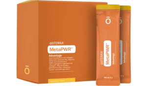 MetaPWR™ Advantage Nahrungsergänzung mit Kollagen, pflanzlichen Stoffen, ätherischen Ölen, Vitaminen und Süßungsmitteln